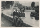Image 1 of 23 : 1950 (LtoR) Elizabeth Morley & Helen Wright by Matlock Boating Lake