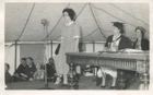 Image 21 of 23 : 1959 Speech Day - Helen Wright making the vote of thanks to the guest speaker