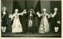 Image 1 of 4: LtoR: Marco (Anne Carson), Casilda (Joyce Scott), Duke (Jill Schanchieff), Duchess (Ruth Parsons), Giuseppe (Anne Widdows) on the stage in Bakewell Town Hall July 1950